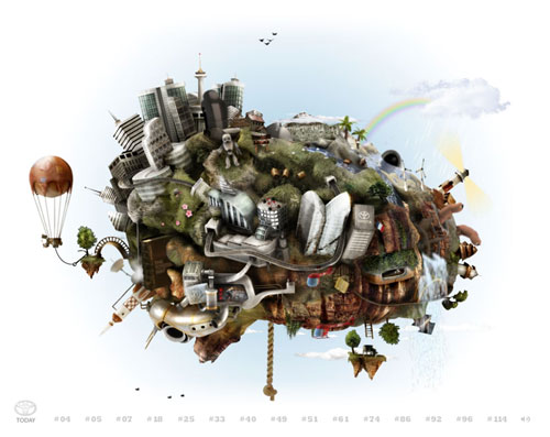 заставка сайта "On Toyotas Mind"