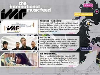 the international music feed