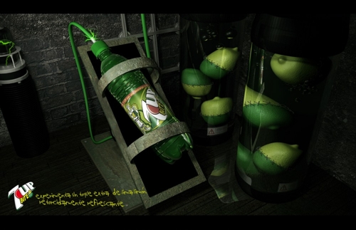 7up bite проводит эксперименты по скрещиванию лимона и лайма