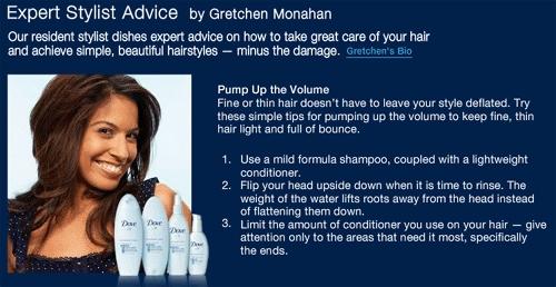 Сайт doveloveyourhair.com - советы стилиста