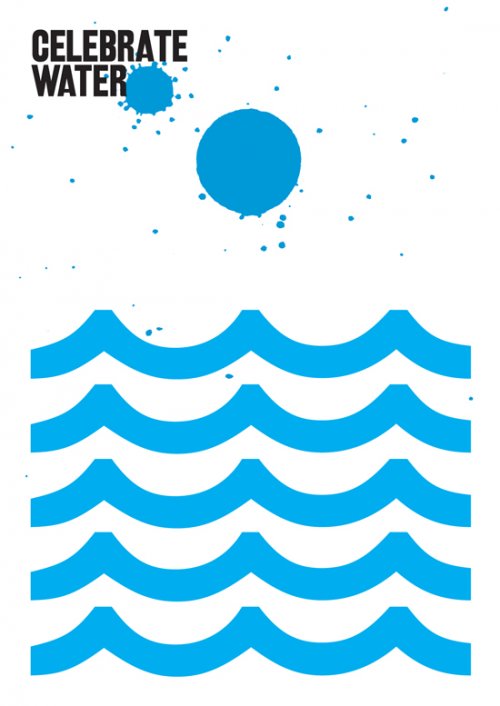 Плакат Celebrate Water