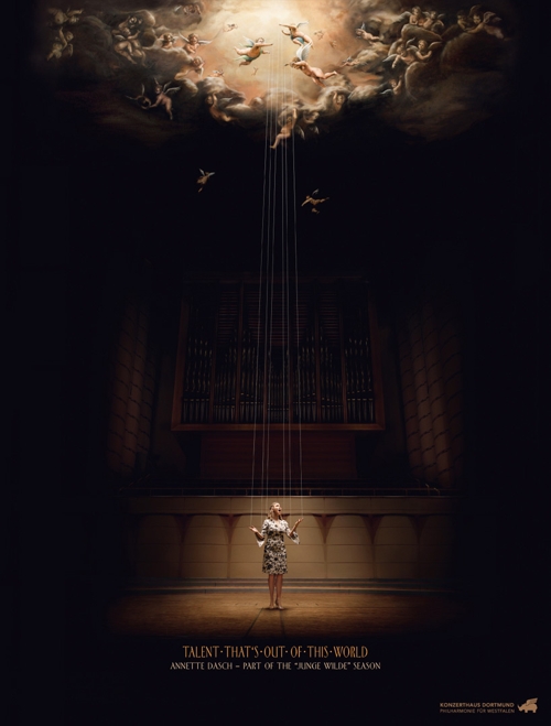 Рекламная кампания филармонии Konzerthaus Dortmund от агентства Jung von Matt