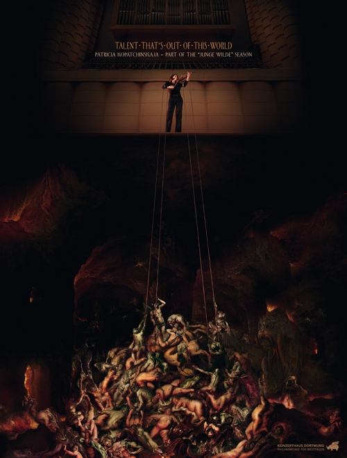 Рекламная кампания филармонии Konzerthaus Dortmund от агентства Jung von Matt