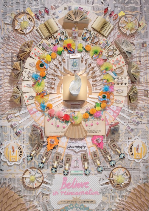 Принт для Greenpeace от Saatchi & Saatchi Poland