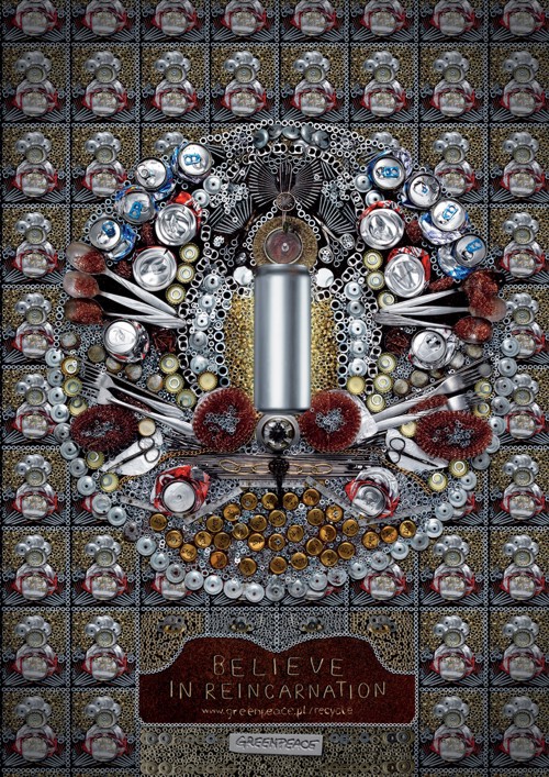 Принт для Greenpeace от Saatchi & Saatchi Poland