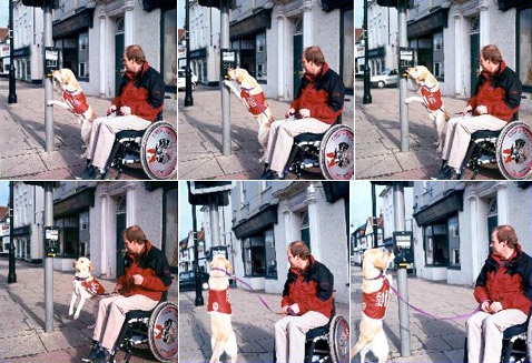 Эндал включает светофор (фото с сайта milleniumdog.freeserve.co.uk).