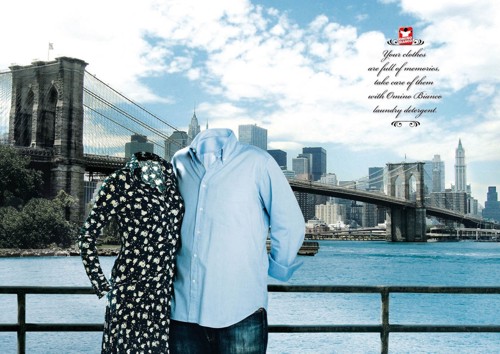 Реклама стирального порошка Omino Bianco от Omino Bianco