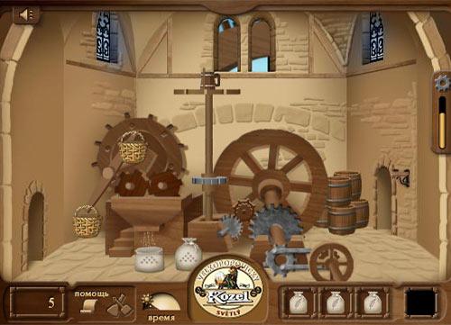 Игра на сайте www.kozelbeer.ru - скриншот