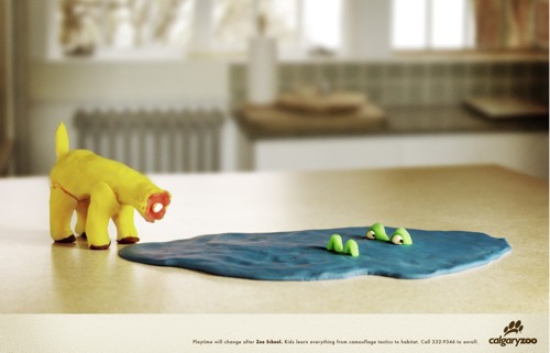 Реклма зоопарка Calgary Zoo