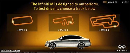 Баннер Infinity M в "раскрытом" виде