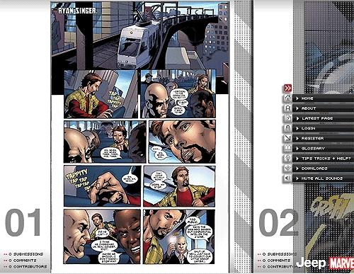 Первая страница комикса Patriot Factor на PatriotAdventure.com