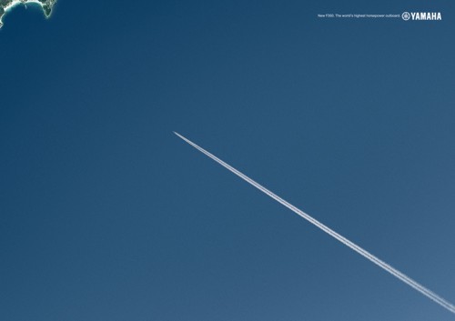 Реклама самого мощного мотора для катеров от Yamaha