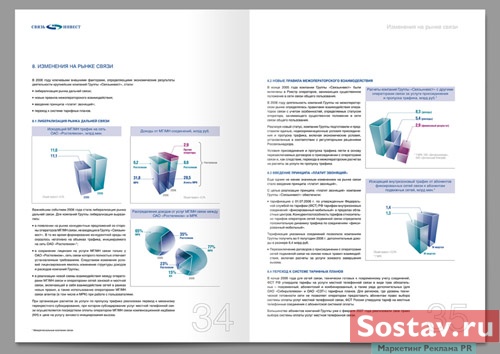 РА "Бегемот" - годовой отчёт для компании "Связьинвест"