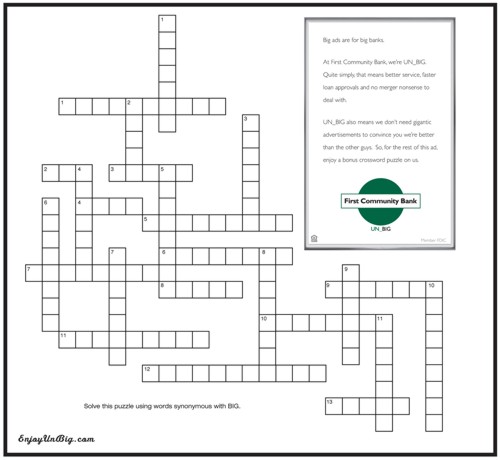  First Community Bank