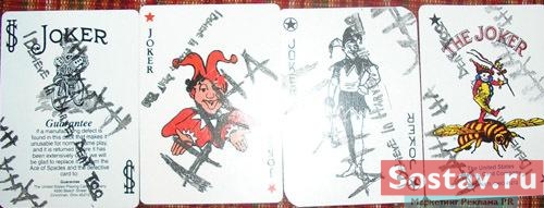 Колода игральных карт Джокера