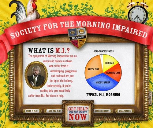 Сайт morningimpaired.com - "последствия" и симптомы