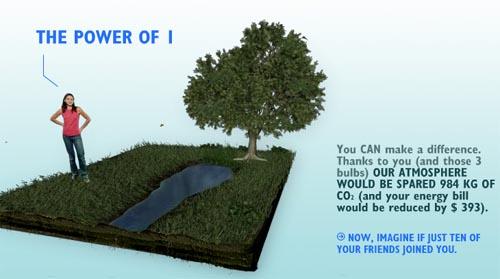 Сайт Philips, экологический раздел