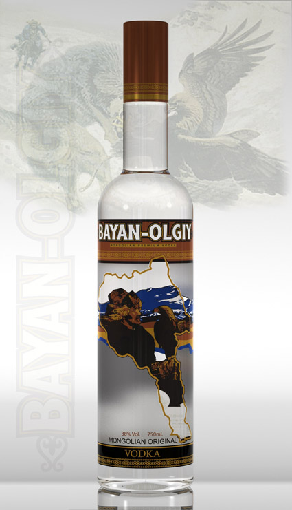 Glass Decor разработала дизайн для водки Bayan-Olgiy