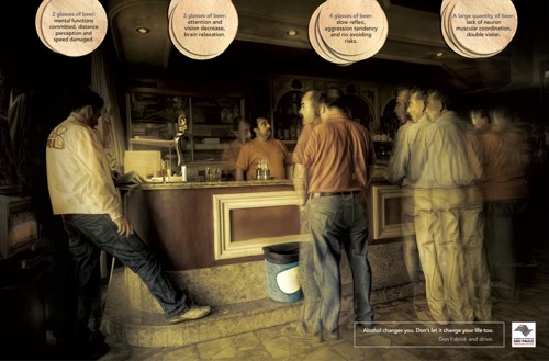 Социальная рекламная кампания против пьянства от Lua Branca