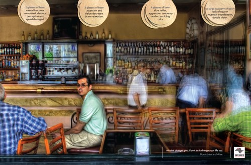 Социальная рекламная кампания против пьянства от Lua Branca