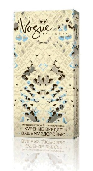 Упаковка сигарет Vogueот Жан-Пьера Оллье