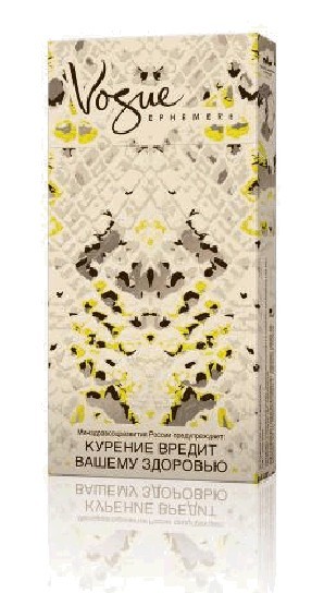 Упаковка сигарет Vogueот Жан-Пьера Оллье