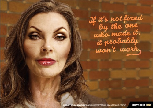 Принты от McCann Erickson Argentina для Chevrolet