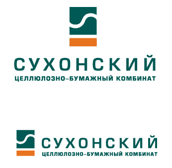 Логотип и фирменный стиль для Сухонского целлюлозно-бумажного комбината от Arabesque