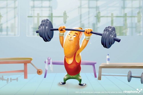 Принт от Saatchi & Saatchi для Vinaphone