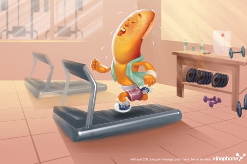 Принт от Saatchi & Saatchi для Vinaphone