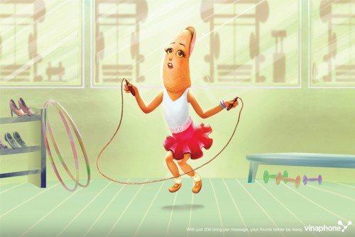 Принт от Saatchi & Saatchi для Vinaphone
