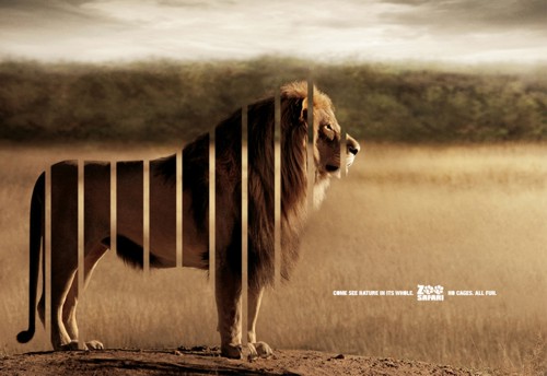 Принт от DDB Brasil для Zoo Safari