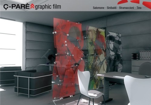 Из боковых автомобильных стекол Валерио Стамаччиони создает ширмы-витражи