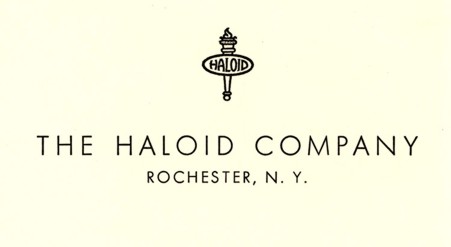 Логотип Haloid (Xerox) 1937 год