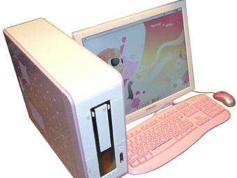 Компьютер "для блондинок"