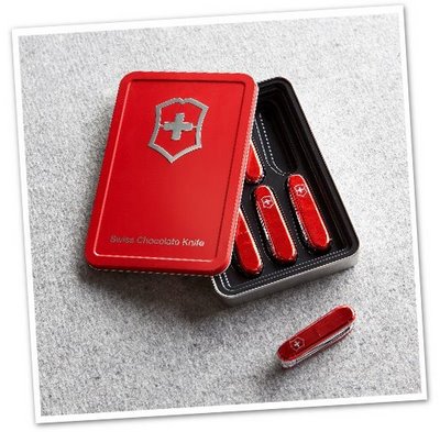 Swiss Army Knife Chocolates