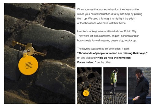 Тысячи людей в Ирландии теряют ключи. Помогите нам помочь бездомным людям. Focus Ireland