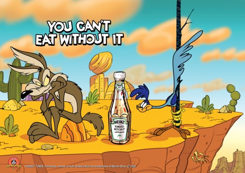 Принт от Leo Burnett для Heinz