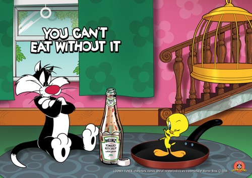 Принт от Leo Burnett для Heinz