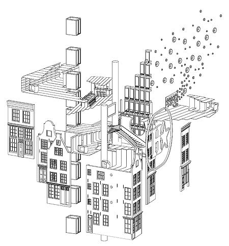 Трехэтажный магазин Heineken