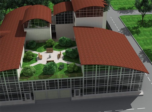 Архитектурная визуализация скульптурной мастерской от проекта РА SOLEANS on3D.ru