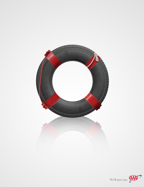 Реклама американской автомобильной ассоциации (AAA)