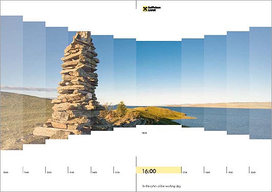 Годовой отчет для Райффайзенбанка от Agey Tomesh