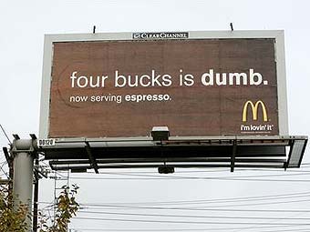 McDonald's   Starbucks