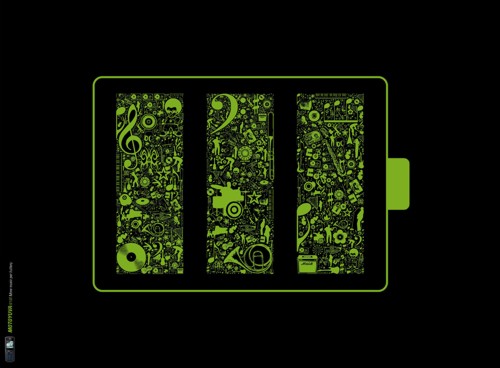 Принт для Motorola W180 от Ogilvy & Mather