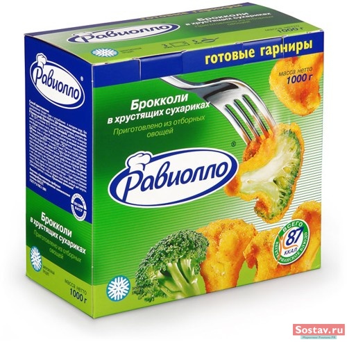 Новая упаковка Равиолло