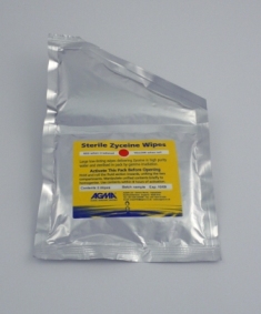 Sterile Zyceine Wipes 