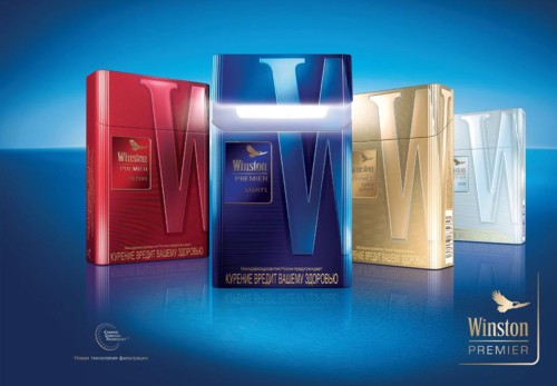 Новая марка сигарет Winston Premier от JTI