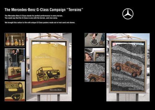 Рекламная кампания Mercedes-Benz G-Класса