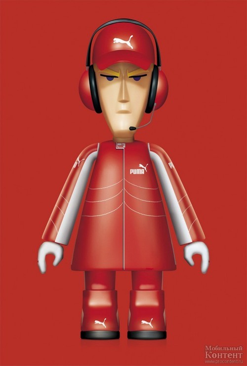 Мобильная рекламная кампания для PUMA от Phonevalley